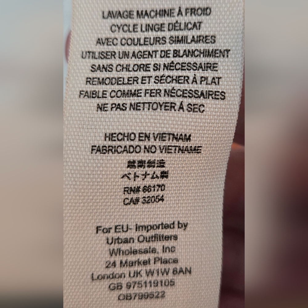 Colorful Women's Patchwork Top, Bell Butterfly Sleeves, Fairy Hippie Boho, Med - Picture 9 of 9